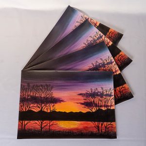 Sunset Placemats - set of 4