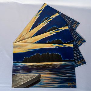 Dock Reflection - set of 4